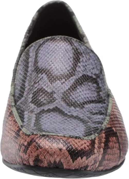 Mocasines cómodos de cuero con estampado de serpiente Donald J. Pliner Deedee 8 Foto 2 de 4