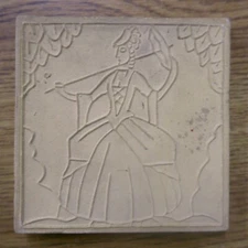 AETCO-LA Unglazed Tile California Colonial Woman