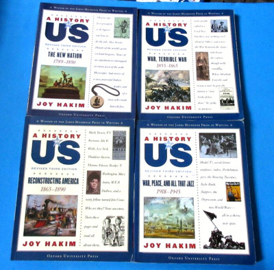 A History of US: Revised Third Edition Set of 4 Books 4,6,7,9 by Hakim PB 2005