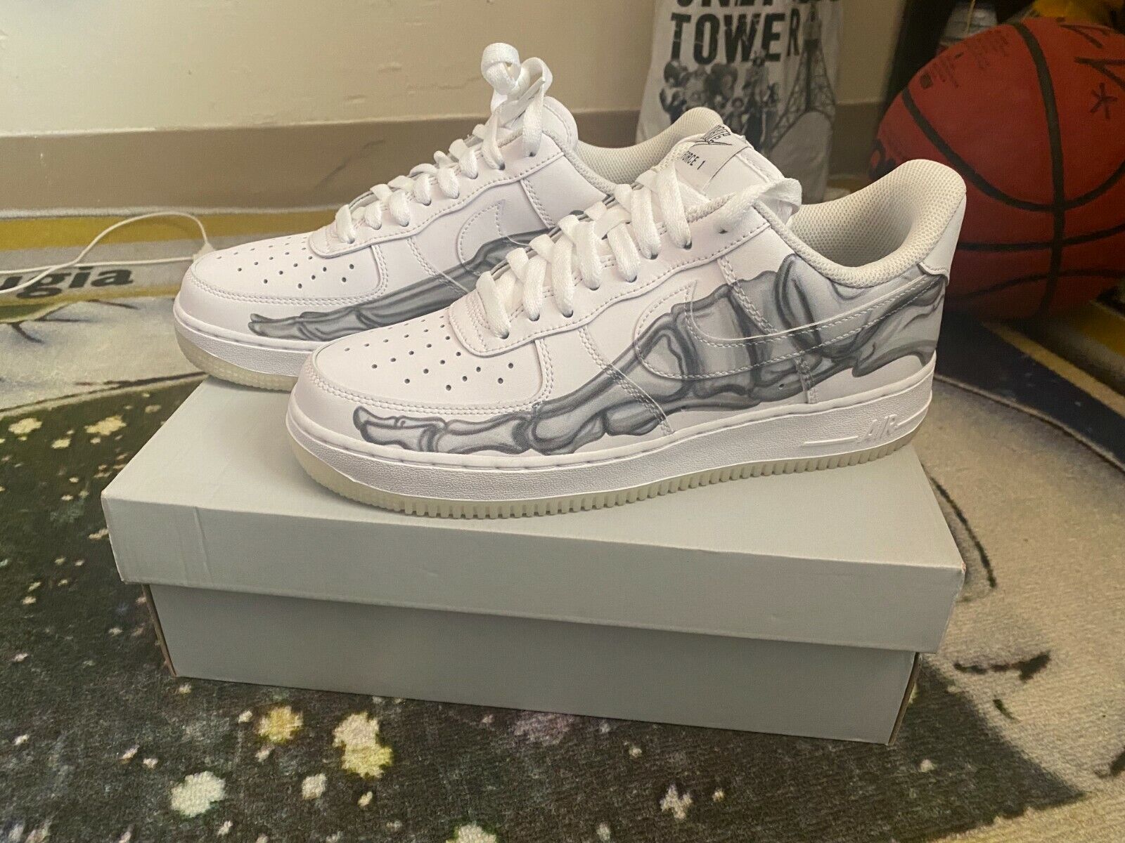 Nike air force skeleton купить