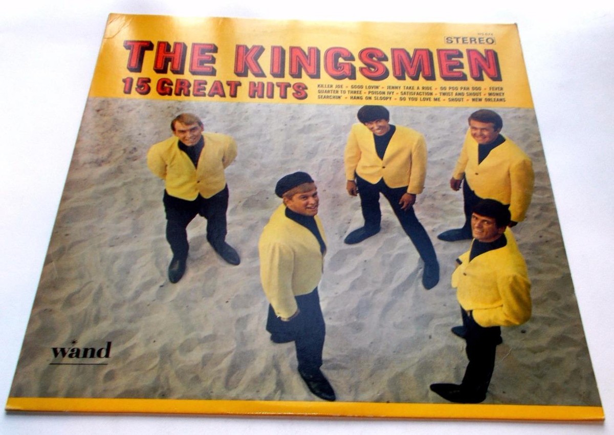 The Kingsmen 15 Great Hits 1966 Wand WS 674 Garage Rock