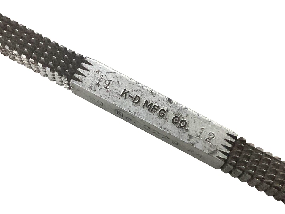 K-D MFG. Co. No. 2229 THREAD RESTORING FILE, USA, 11 12 13 14 16 18 20 24 TPI - Image 2 of 4
