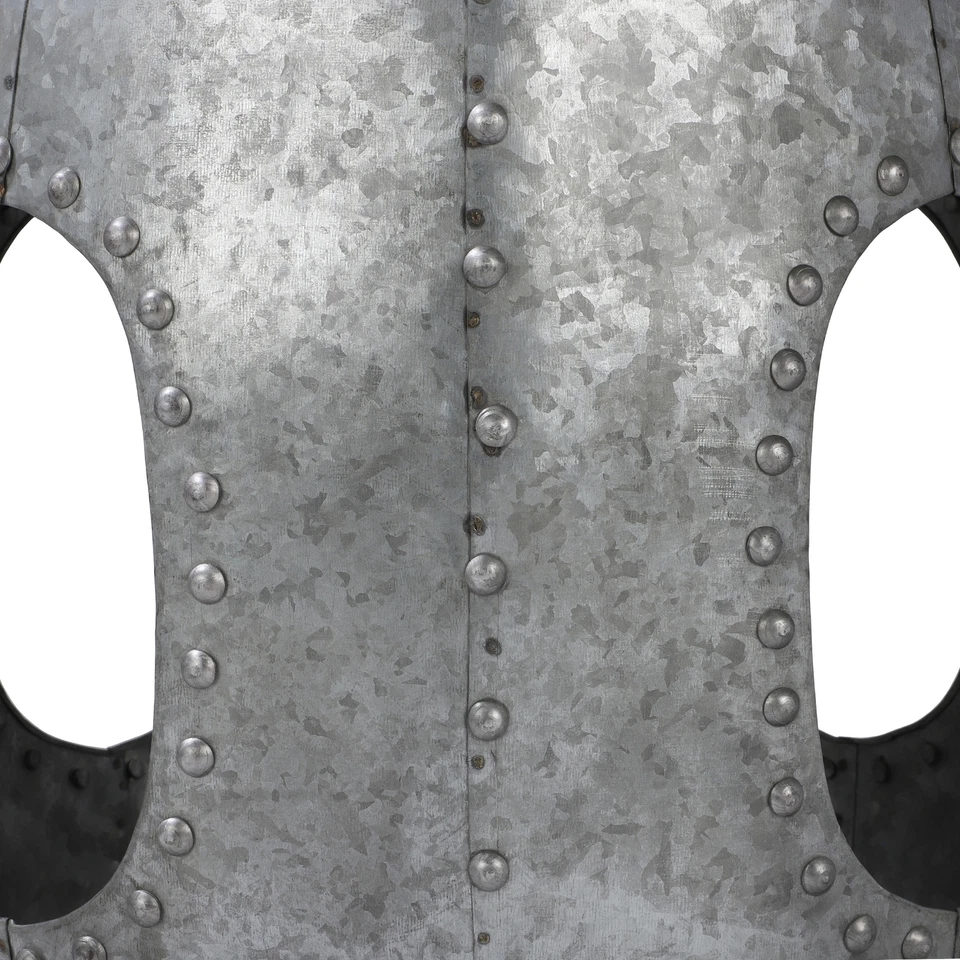 Tavolino da caffè rotondo moderno basso per salotto divano argento Ø 38 cm - Immagine 4 di 4