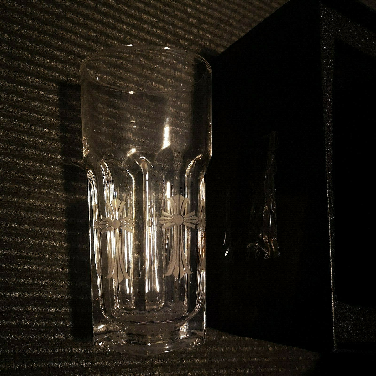Verre Cristal Baccarat X Chrome Hearts - Poignard Dagger Crystal Rock Glass (Occasion, Boîte)