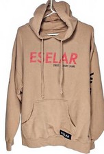 ESOLAR Street Luxury Rare Brown Hoodie - Size XL Unisex