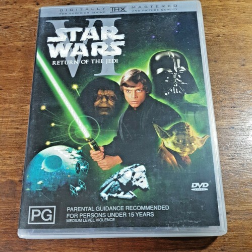 Star Wars Return of the Jedi VI DVD Remastered Edition R4 FREE POST