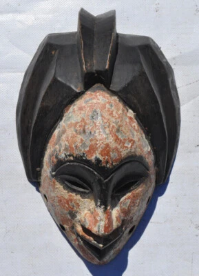 Afrikanische Maske Handarbeit  - Bild 1 von 4