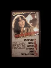 Indiana Jones™ Marion (Kingdom Variant) TOP TRUMPS EXCLUSIVE Vintage Game Card