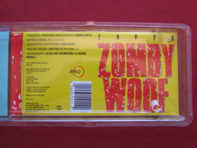 FRANK ZAPPA ZOMBY WOOF 3 INCH CD/YOU DIDN'T TRY TO CALL ME