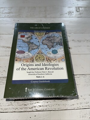Great Courses Origins and Ideologies of the American Revolution (Guidebook & DVD