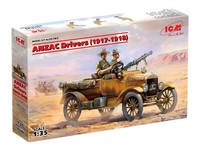 Icm ICM35707 1/35 Anzac Drivers 1917-1918 - 2 Figures