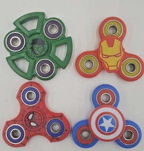 marvel fidget spinners