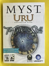 Myst Uru Expansion Pack: The Path of the Shell (PC CD-ROM, 2004, Ubisoft) New
