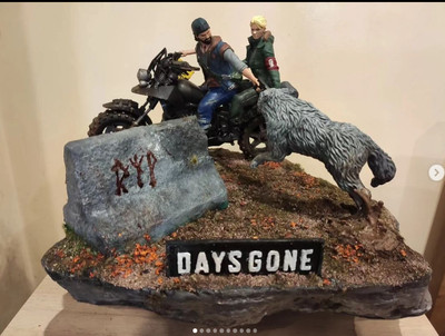 Days Gone Statue PAINTED 750 euro/ Unpainted 250 euro PRE ORDER