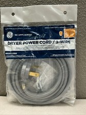GE 6' 30A 240v 3-Wire Dryer Cord WX09X10004 Power Cord New