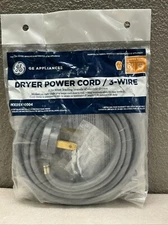 GE 6' 30A 240v 3-Wire Dryer Cord WX09X10004 Power Cord New