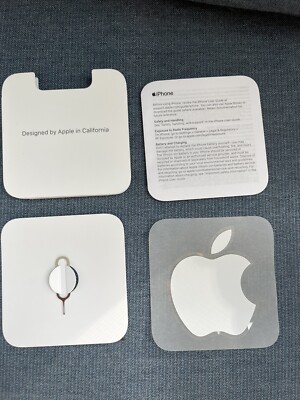 iPhone 13 EMPTY box ONLY For 128GB Blue iPhone OEM Apple Product