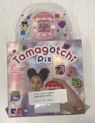 Tamagotchi Pix Floral Pink Brand New In Damaged Box *Read Description*