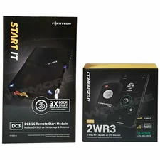 COMPUSTAR RFX-2WR3-FM DR-X1 BUNDLE & FT-DC3-LC REMOTE START MODULE DRONEMOBILE