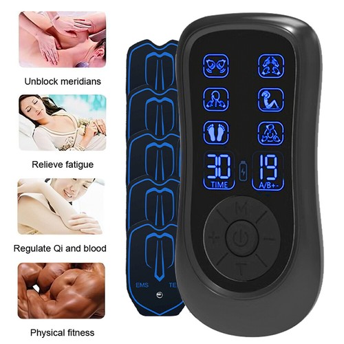 TENS EMS Reizstromgerät Elektro Stimulationsgerät Massage Gerät Muskelstimulator - Bild 18 von 23