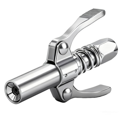 #ad 12000 PSI High Pressure Grease Gun Coupler Dual Handle Lock On Head for Truck $8.50
