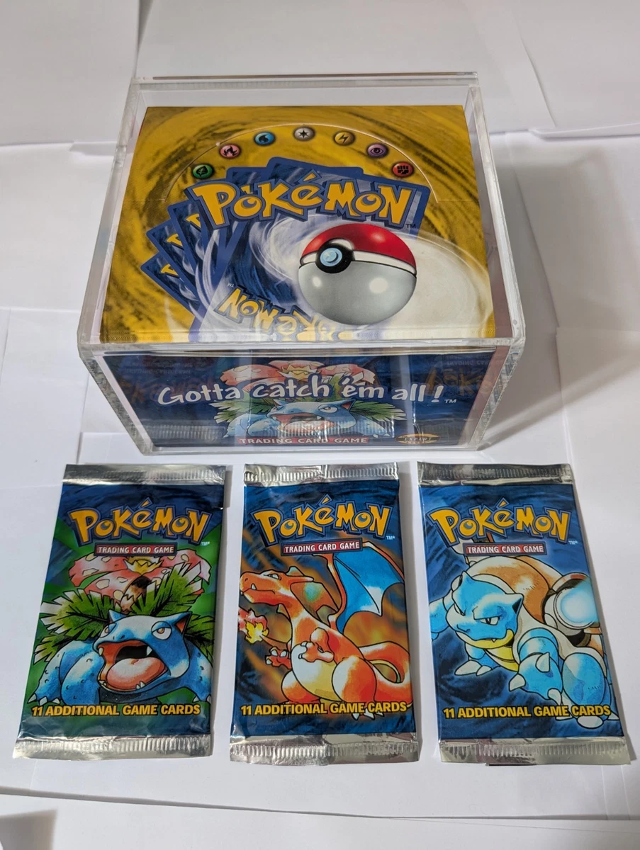 ebay pokemon 1st edition booster box 1999 Pokmon Base set Pokmon Sealed Base Set Booster
