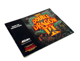 Double Dragon III Nintendo NES Anleitung USA