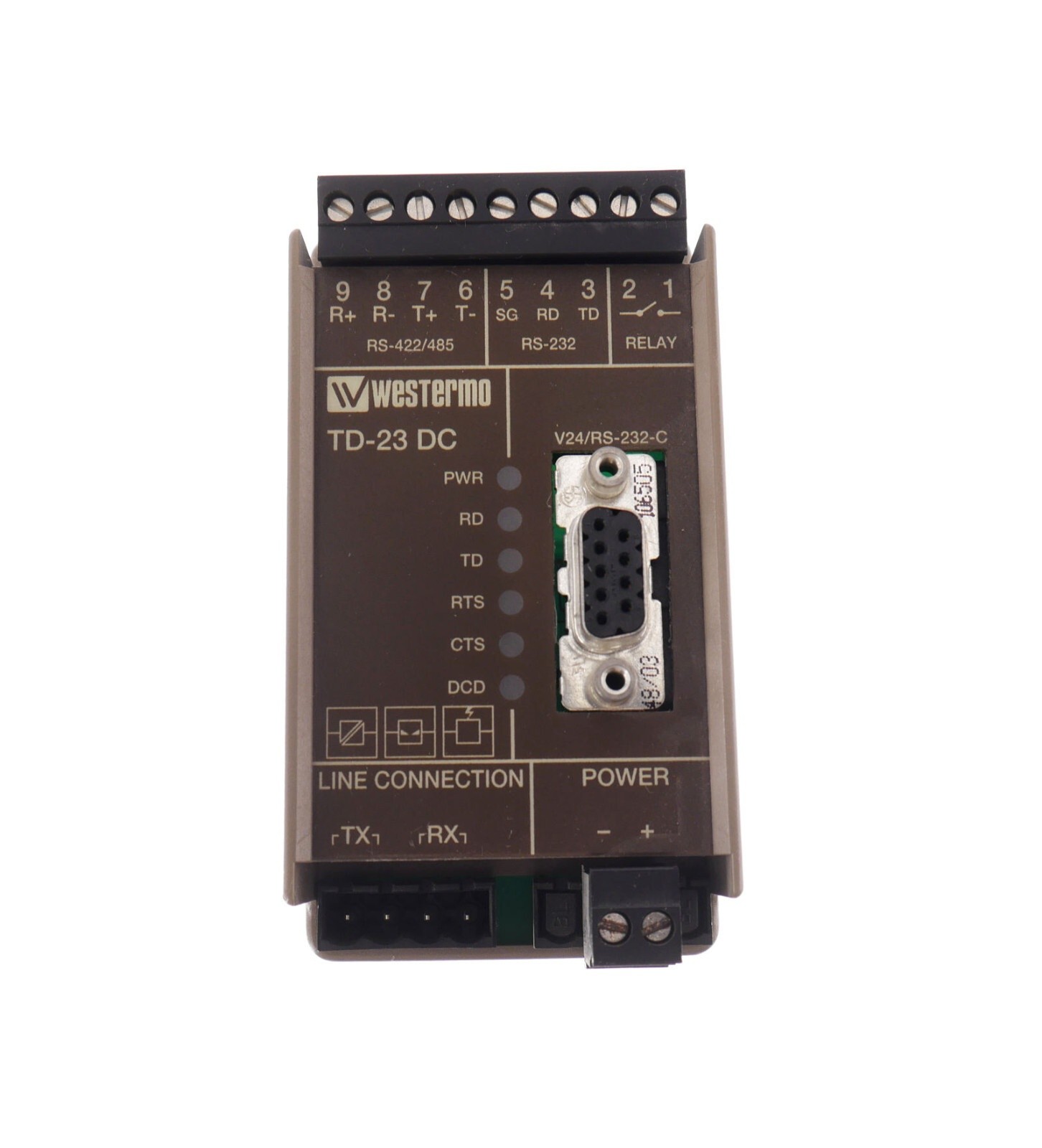 WESTERMO TD23 DC 3600-1001 MULTIDROP MODEM #ju