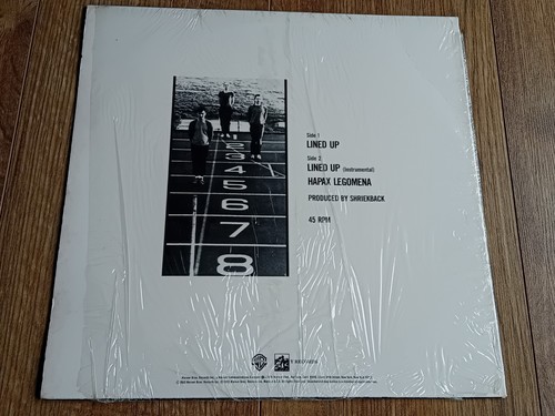 SHRIEKBACK - LINED UP 12" US 1983 WARNER BROS RECORDS EX - Picture 2 of 5