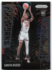 Saniya Rivers 2025 Panini Prizm WNBA Fireworks Connecticut Sun