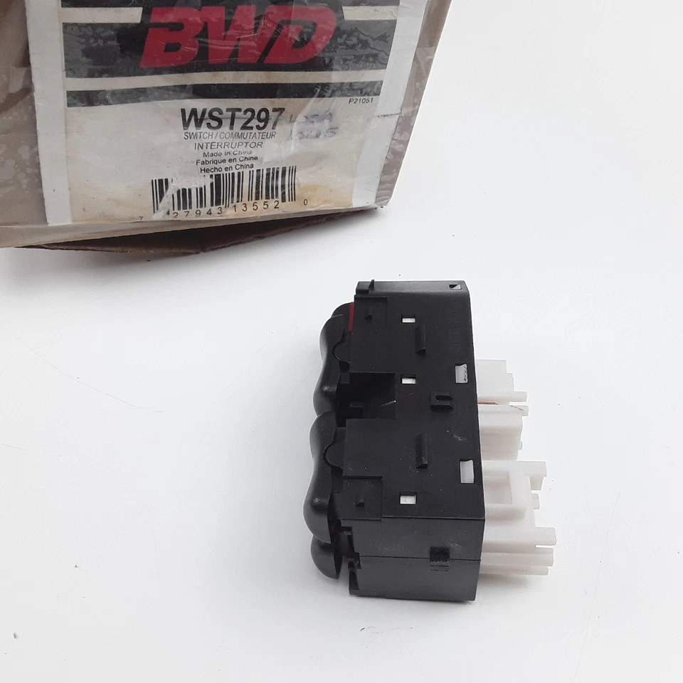 Interruptor de ventana de puerta delantera izquierda BWD WST297 para Chevrolet Cavalier (2000-2005) Foto 3 de 4