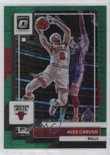 2022-23 Panini Donruss Optic Hyper Green Prizm Alex Caruso #54 7v5