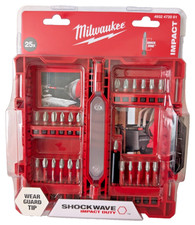 Image of Milwaukee 25 Piece Shockwave Impact Duty Bit Set 4932472061