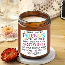 1PC Fun Friendship Candle Stickers