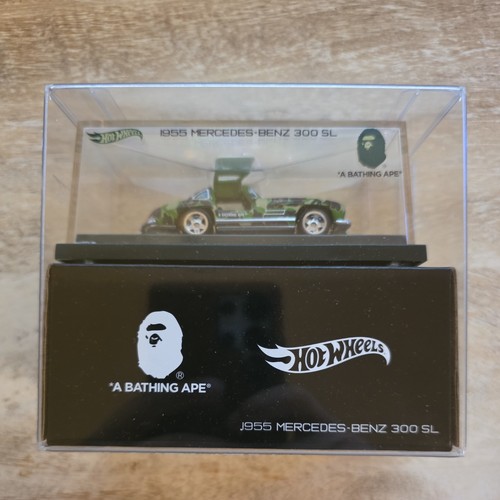 Hot Wheels Mattel RLC 1955 Mercedes-Benz 300 SL A Bathing Ape BAPE
