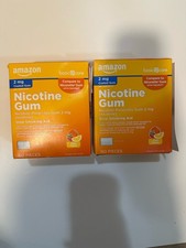 amazon nicotine gum 2mg 160 Per Pack  2 Pack Expire 9/2026