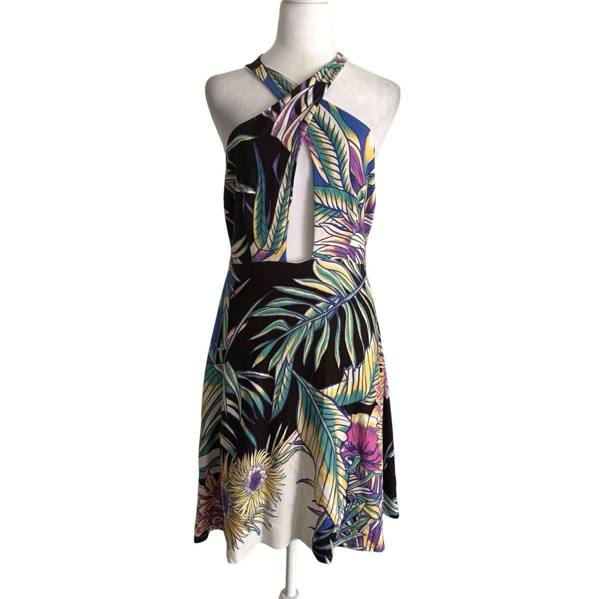 Mara Hoffman Large Halter Style Colorful Tropical Floral Vacation Resort Dress | eBay Mara Hoffman Large Halter Style Colorful Tropical Floral Vacation Resort Dress | eBay