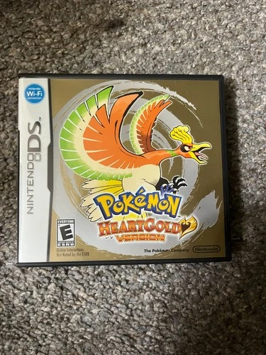 Pokemon HeartGold Version Nintendo DS 100% Complete CIB Tested Authentic