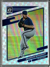 2021 Donruss Optic Crisis #187 Brandon Woodruff 