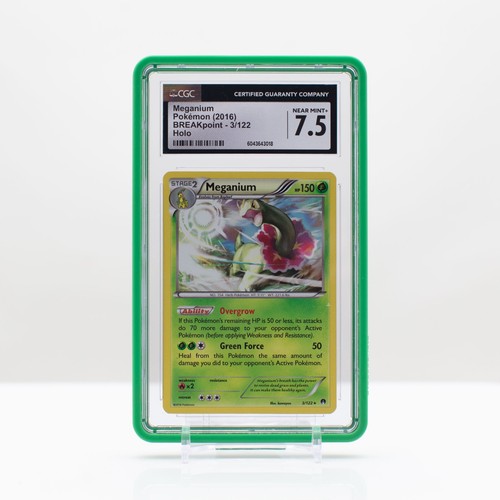 Meganium graded CGC 7.5 for sale on eBay