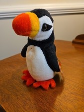 Ty Puffer Beanie Babies Toucan Both Tags In Place