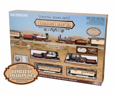 Bachmann 00827 LIMITED EDITION Transcontinental Train Set Digital