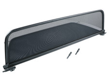 Schwarzes Windschott Windschild Windabweiser für BMW E36 3-er Cabrio 1993-1999