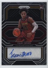 2020-21 Panini Prizm Rookie Penmanship Isaac Okoro #RP-IOK Auto 09te