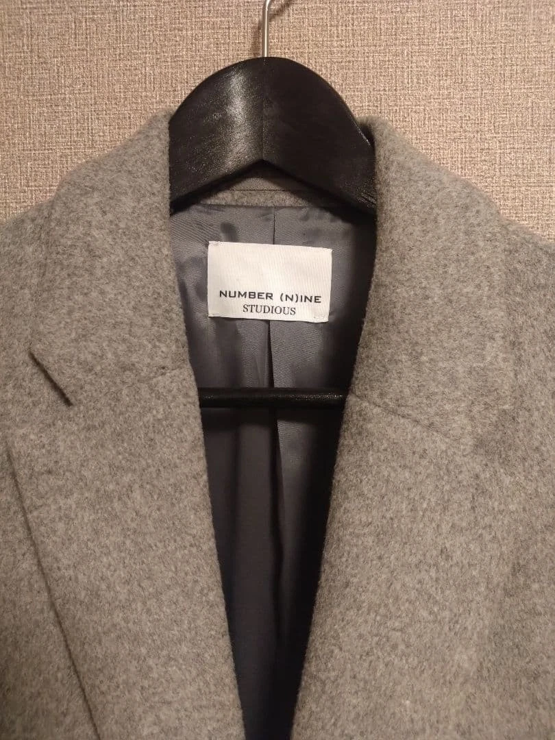 Number (N)INE×STUDIOUS Wool Chester Coat Used image 3