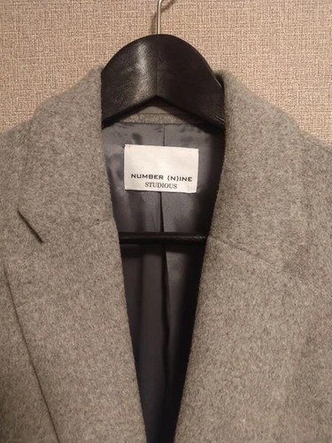 Number (N)INE×STUDIOUS Wool Chester Coat Used image 3