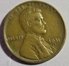1931 s KEY DATE LINCOLN CENT IN XF CONDITION L@@K