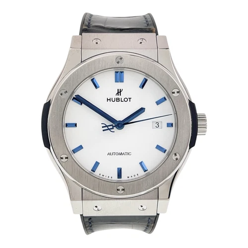 Hublot Classic Fusion Titanium White Dial 42mm Men's Watch 542.NX.2210.LR.JPN17