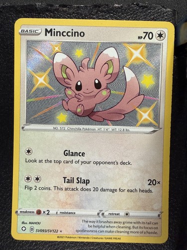 Shining Fates: Shiny Vault #SV093/SV122 Minccino