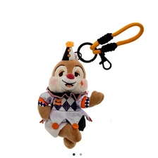 Authentic Hongkong Disney 2025 Halloween Party Dale Plush Keychain